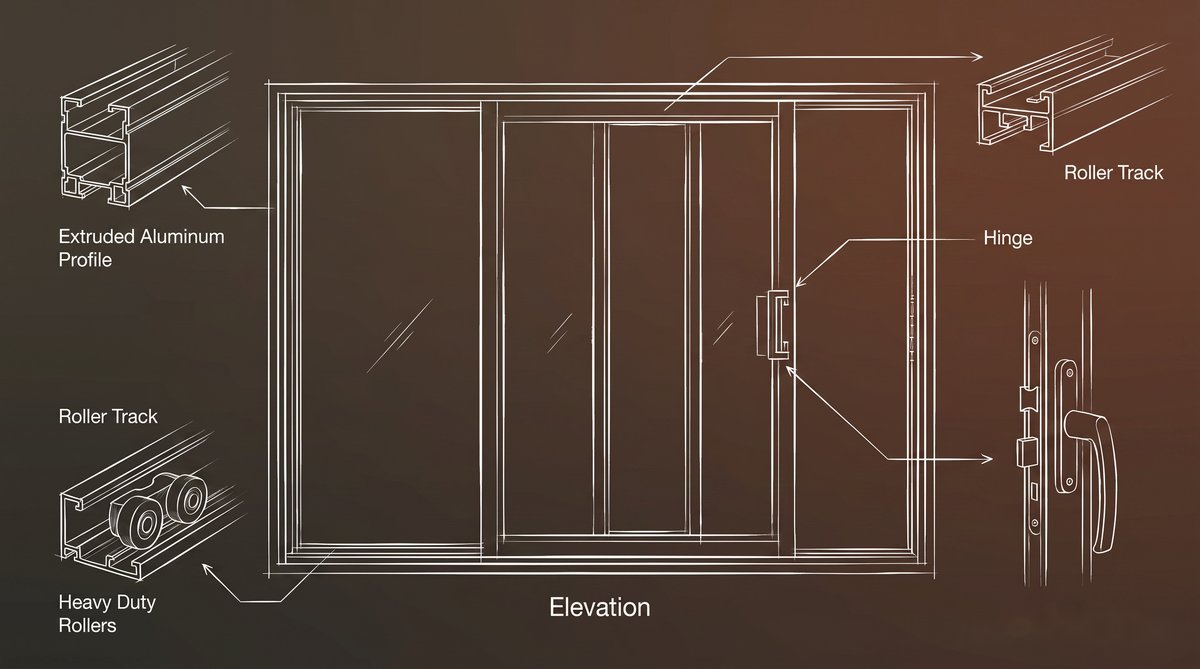 Aluminum profiles and hardware
