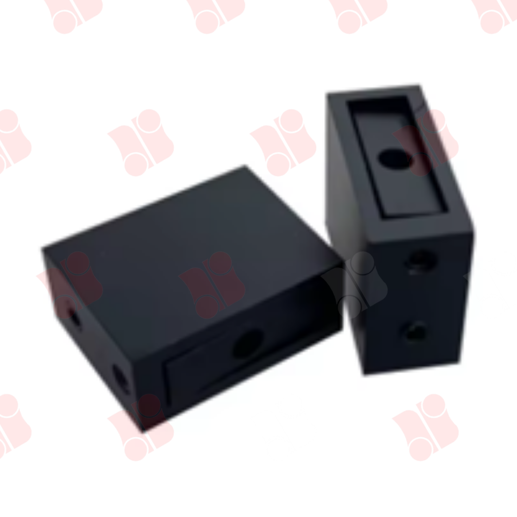 End Flange - Matte Black