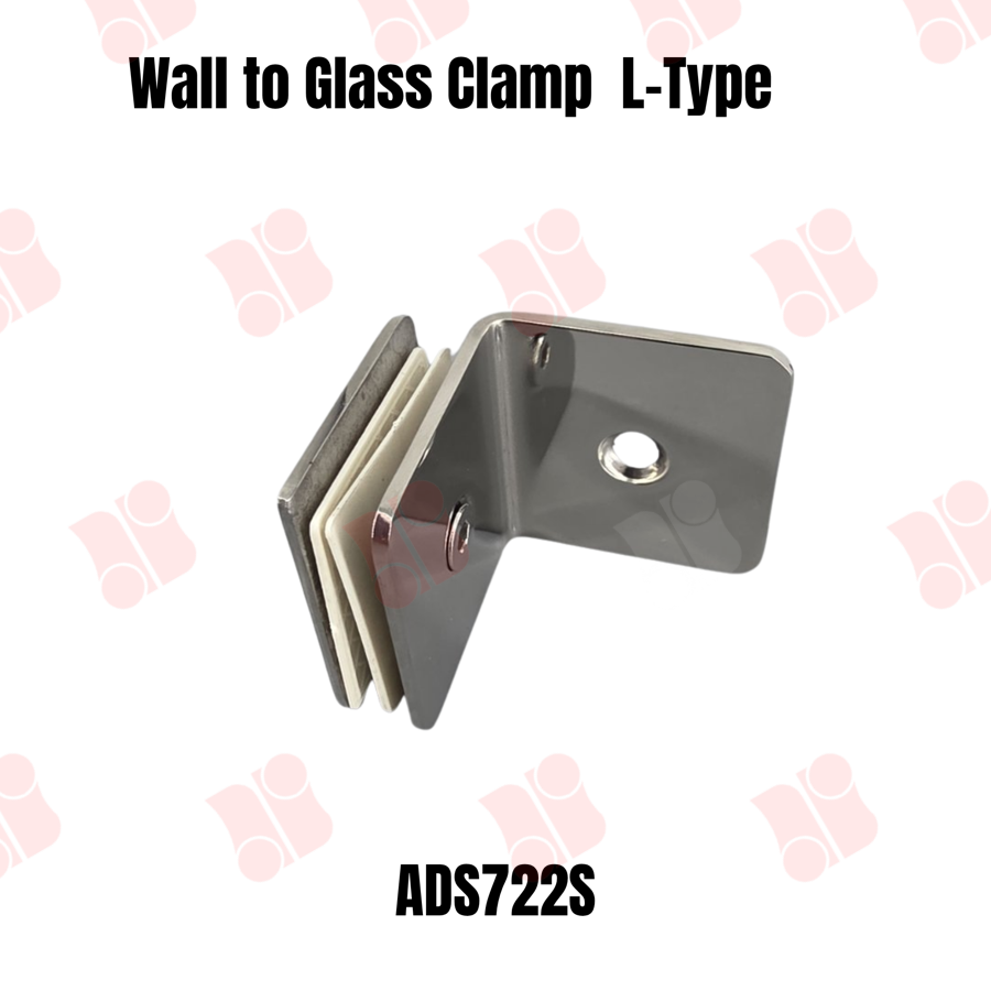 Wall to Glass Clamp L-Type