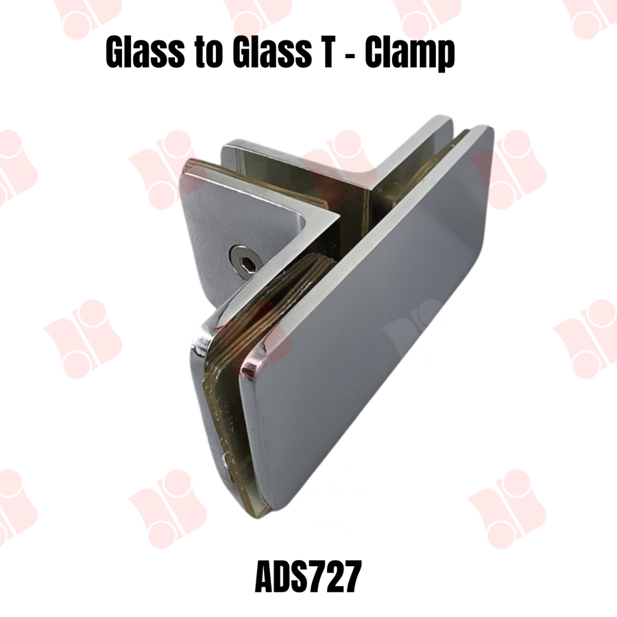 Glass to Glass T-Clamp